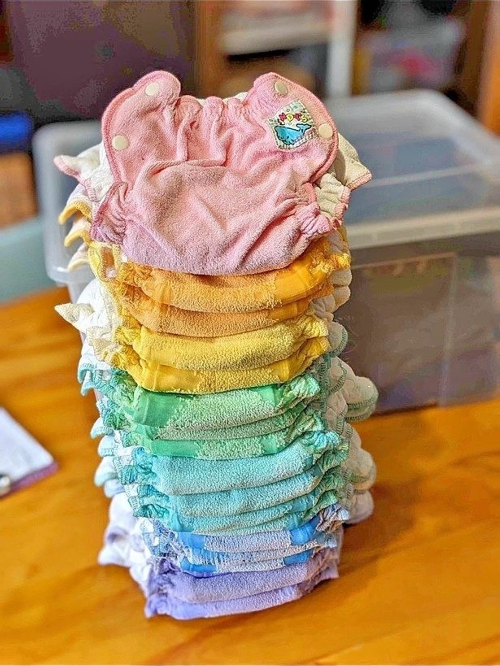 Sandy's cloth diaper covers Lot